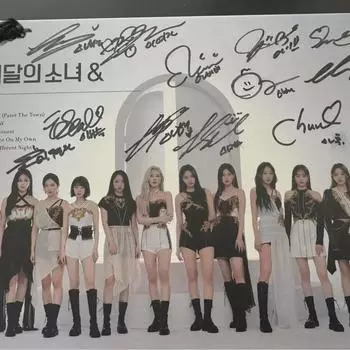 Девушка месяца Ptt Подписанный альбом