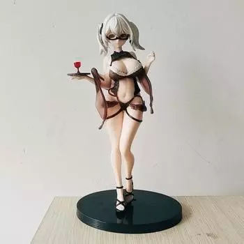 Девушка-Официантка Синтия Девушки Аниме ПВХ Фигурка Игрушка Коллекционная Модель Кукла