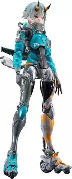 Девушка-паровозик с двигателем CYBORG RUNNER SSX 155 DOWNTOWN TREK пластиковая окрашенная подвижная фигурка не масштабированная и литая