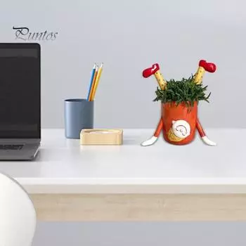 Девушка-подставка для рук горшок для растений смоляной перевернутый цветочный горшок для девочек комнатный уличный кактус суккулентные растения контейнер для дома балкон садовое украшение красный