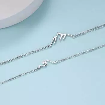 Девушка Серебряный Подарок Парню Мужские Браслеты Женские Браслеты Парные Браслеты Женская Ручная Цепочка Men