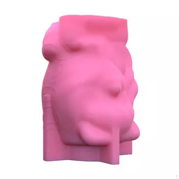 Девушка силиконовая ваза модель поделки изготовление, эпоксидная смола цветочный горшок глина, ручная работа искусство DIY милый бетон
