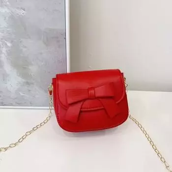 Девушка Сумка на плечо с ярким бантом-бабочкой Легкая повседневная сумочка для ежедневных прогулок