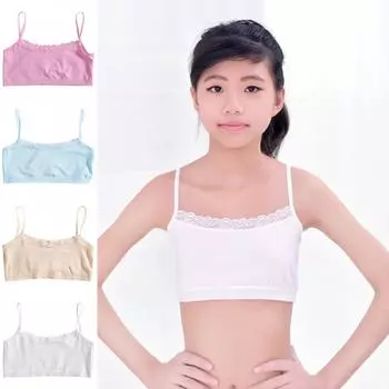 Девушки Студенческие Кружева Обернутый Грудь Половина Тела Дышащий Жилет Нижнее Белье белый