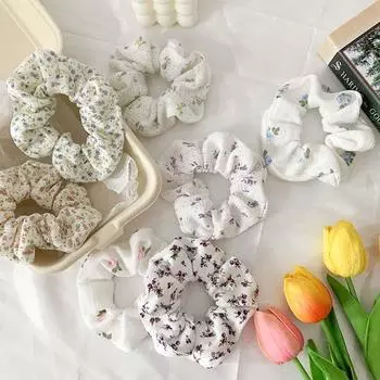 Девушки Женщины Бохо Цветок Ткань Волосы Веревка Головные Уборы Резинки Для Волос Держатели Для Хвостов all pink roses