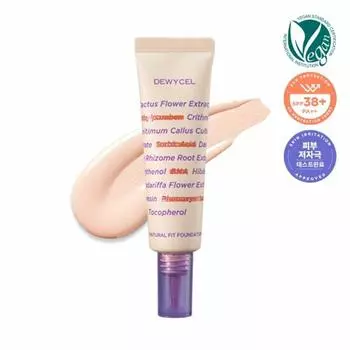 DEWY CEL Natural Fit Тональная основа 30 мл