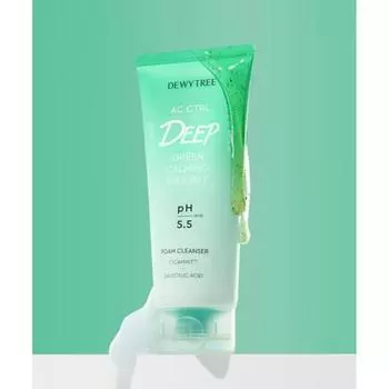 Dewytree Ac Control Deep Green успокаивающая пенка для умывания 150 мл none