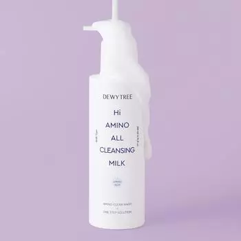 Dewytree Hi Amino All Cleansing Milk 200 мл, корейская косметика, Kbeauty, пробник