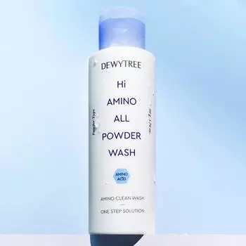 DEWYTREE Hi Amino All Enzyme Powder Wash 50 г, корейская косметика, Kbeauty, пробник