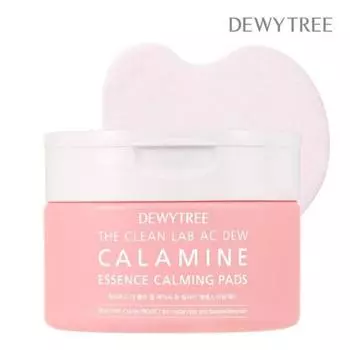 Dewytree The Clean Lab AC Dew Calamine Essence Успокаивающие подушечки 60 шт., 60 шт., 1 шт.