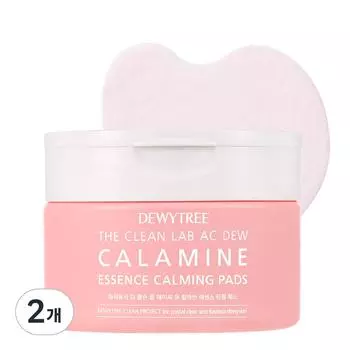 Dewytree The Clean Lab AC Dew Calamine Essence Успокаивающие подушечки, 60 шт., 2 шт.