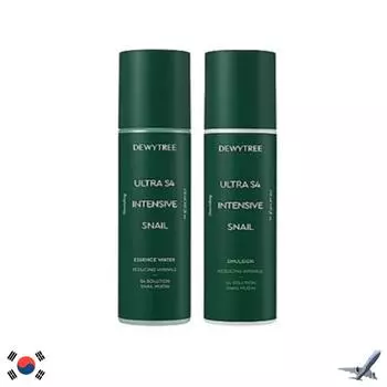 DEWYTREE ULTRA S4 INTENSIVE SNAIL ESSENCE ВОДА 150 мл / ЭМУЛЬСИЯ 150 мл ESSENCE WATER 150ml