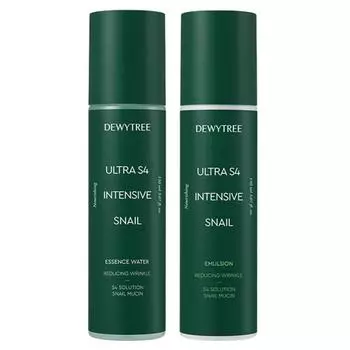 Dewytree Ultra S4 Intensive Snail Essence Water 150ml + Emulsion 150ml