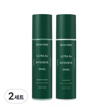 DEWYTREE Ultra S4 Intensive Snail Essence Water 150 мл + Эмульсия 150 мл, 2 набора