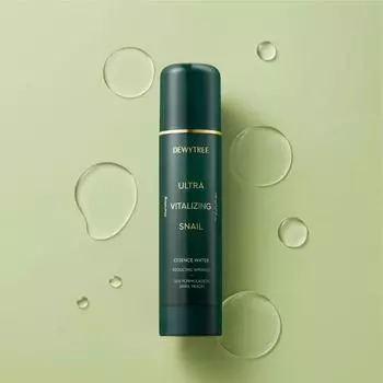 Dewytree Ultra Vitalizing Snail Essence Water 150 мл, Увлажнение, Kbeauty, Корейская косметика, образец