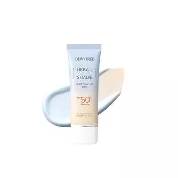 DEWYTREE Urban Shade Blue Tone Up Sun 40г SPF50+PA++++, корейская косметика, KBeauty, пробник