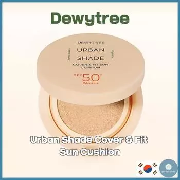 [Dewytree] Urban Shade Cover & Fit Padefree Tone-Up Sun Cushion 14 г