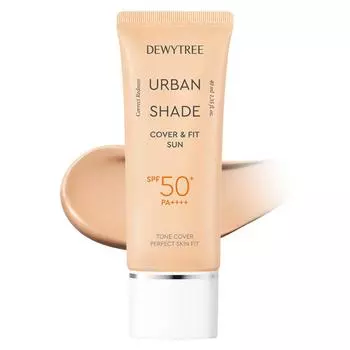 Dewytree Urban Shade Cover & Fit Sun Cream SPF50+ PA++++, 40ml, 1 unit