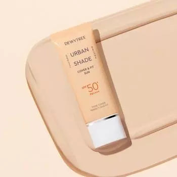 DEWYTREE Urban Shade Cover & Fit Sun SPF50+PA++++40мл, Увлажнение, Kbeauty, Корейская косметика, образец