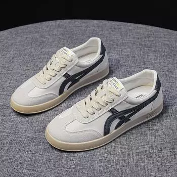 Dexun Shoes, новые весенние студенческие повседневные универсальные кроссовки с плоской подошвой 35 зелёный