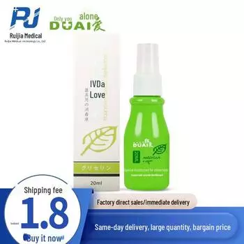 Дезинфицирующее средство для инструментов Duai 20 мл: Чистящее средство для игрушек для взрослых унисекс 20 г