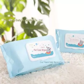 Дезинфицирующие салфетки Carlov Pet - 80 шт. для кошек и собак: Очистка глаз, удаление слезных пятен, очистка ног expiring