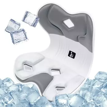 DEZIYUA Новое поступление в летнем противодействии охлаждающему осаночному стулу, охлаждающему коврику, набору Замерзает естественным образом при Охлаждении улучшает сгорбленность, предотвращает