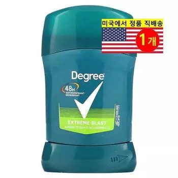 Дезодорант-антиперспирант Degree 48-часовой Extreme Blast, 1 упаковка, 48 г