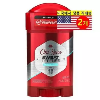 Дезодорант-антиперспирант Old Spice Soft Solid Pure Sports Plus, 2 упаковки, 73 г