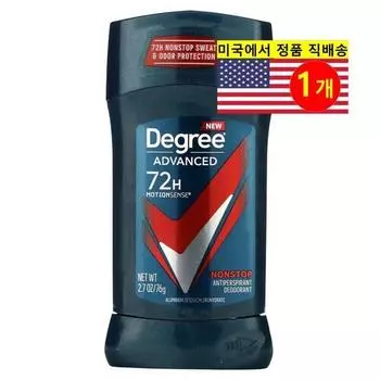 Дезодорант Degree 72-часовой эффект, антиперспирант Motion Sense, 1 шт., 74 г
