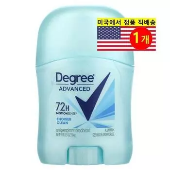 Дезодорант Degree 72-часовой стойкий антиперспирант Motion Sense для душа с чистым ароматом, 14 г