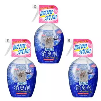 Дезодорант Gex Usapika с ароматом хиноки 380 мл x набор из 3 предметов