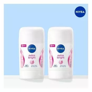 Дезодорант-карандаш Nivea Extra Bright 50 мл 2 шт.
