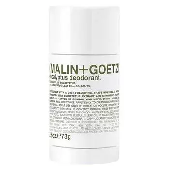 Дезодорант Malin&Goetz Eucalyptus 73 г Алюминиевый спирт Пищевая сода Без парабенов Не тестируется на животных