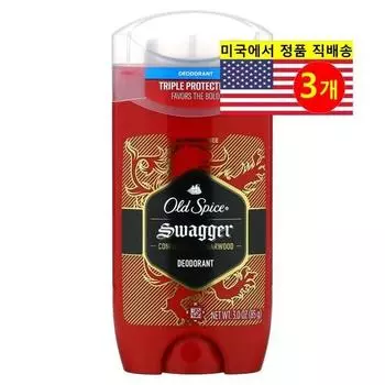 Дезодорант Old Spice Swagger с ароматом кедра, 3 упаковки, 85 г