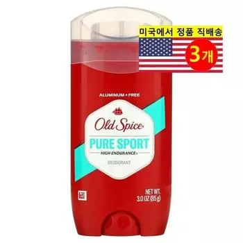 Дезодорант Old Spice высокой стойкости Pure Sports, 3 шт. в упаковке, 85 г