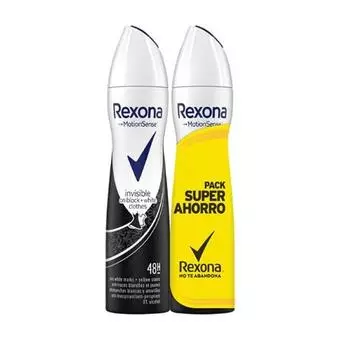 Дезодорант Rexona Motion Sense Invisible On Black&White Clothes Spray 2x200ml