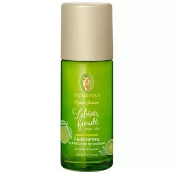 Дезодорант шариковый Primavera Fresh с ароматом имбиря и лайма 50 мл