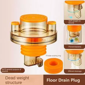 Дезодорант, сливная пробка для пола, фильтрующая сердцевина, слив для пола, защита от насекомых, уплотнительное кольцо для канализационной трубы, душ