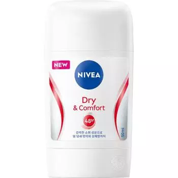 Дезодорант-стик Nibea Dry and Comport, 50 мл, 1 корейская косметика