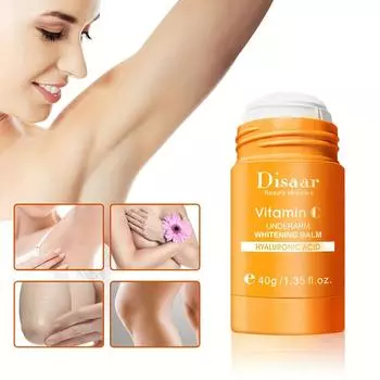 Дезодорант-стик с витамином С для осветления ареол и подмышек, сухой и нежирный дезодорант-карандаш 40g