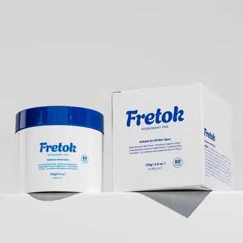 Дезодорирующие подушечки Pretoc, 60 шт., устранение запаха пота подмышками, 1 шт., 125 г