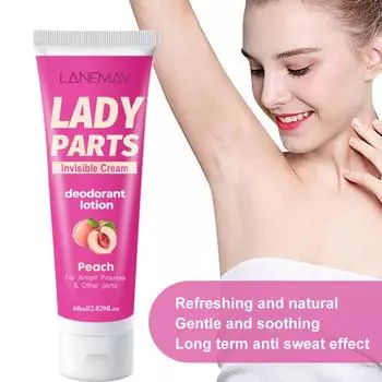 Дезодорирующий лосьон - уменьшает трение и предотвращает появление запаха - освежающий и натуральный нежный и успокаивающий. Длительный эффект против пота.