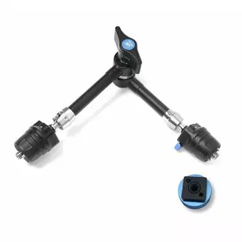 DF DIGITALFOTO Magic Arm Camera Arm Camera Arm с резьбой Грузоподъемность Быстрая установка Magic Arm Совместимость с 1/4 3/8 11 фунтов/5 кг чёрный
