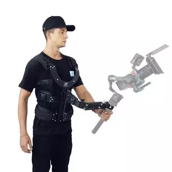 DF DIGITALFOTO THANOS-SE Компактная наклоняемая универсальная система поддержки жилета с подвесом, нагрузка 2–8 кг чёрный