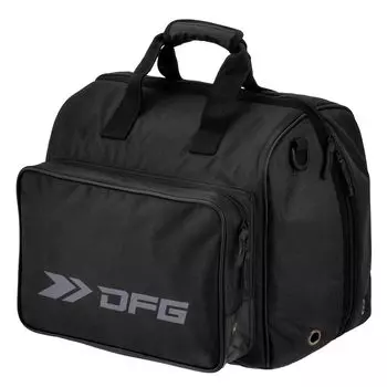 DFG Helmet Universal Large Capacity Side Scratch Shoulder Strap Bike Goggle G4765 Bag, Black, Pocket, Prevention, Included, Motocross, MTB, BMX,
