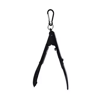 DFsucces Fish Grip Легкий крокодиловый захват Тип ловца рыбы Компактный крокодиловый захват Рыболовное оборудование Рыболовные щипцы чёрный