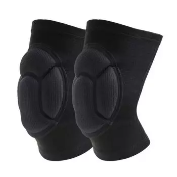 DFsucces Knee Breathable Knee Support for Easy to Unisex Set for Both Knees Pads, Work, Wear, Adjustable, чёрный