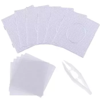 DFsucces Железная бусина Железная бусина 1 пинцет Набор из 6 штук ПВХ DIY Набор для поделок, Удобный, Маленький, Легкий, Пластина, В комплекте, 6, Листы,