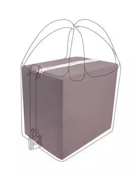 DGAZ Bag Pillow Bag Shaper Prevents Shape Подушка Shaper Lindy Applicable Picotin18/22Bags (Конжак фиолетовый, PC22)